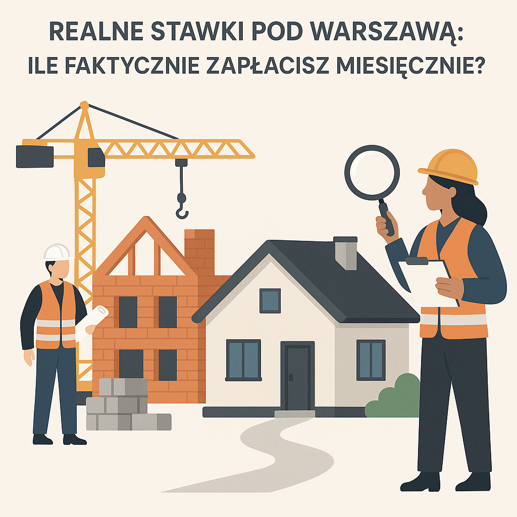Realne stawki pod Warszawą: ile faktycznie zapłacisz miesięcznie?