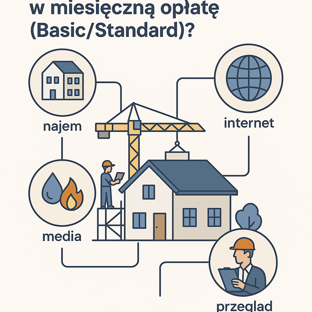 Co dokładnie wchodzi w miesięczną opłatę (Basic/Standard)?