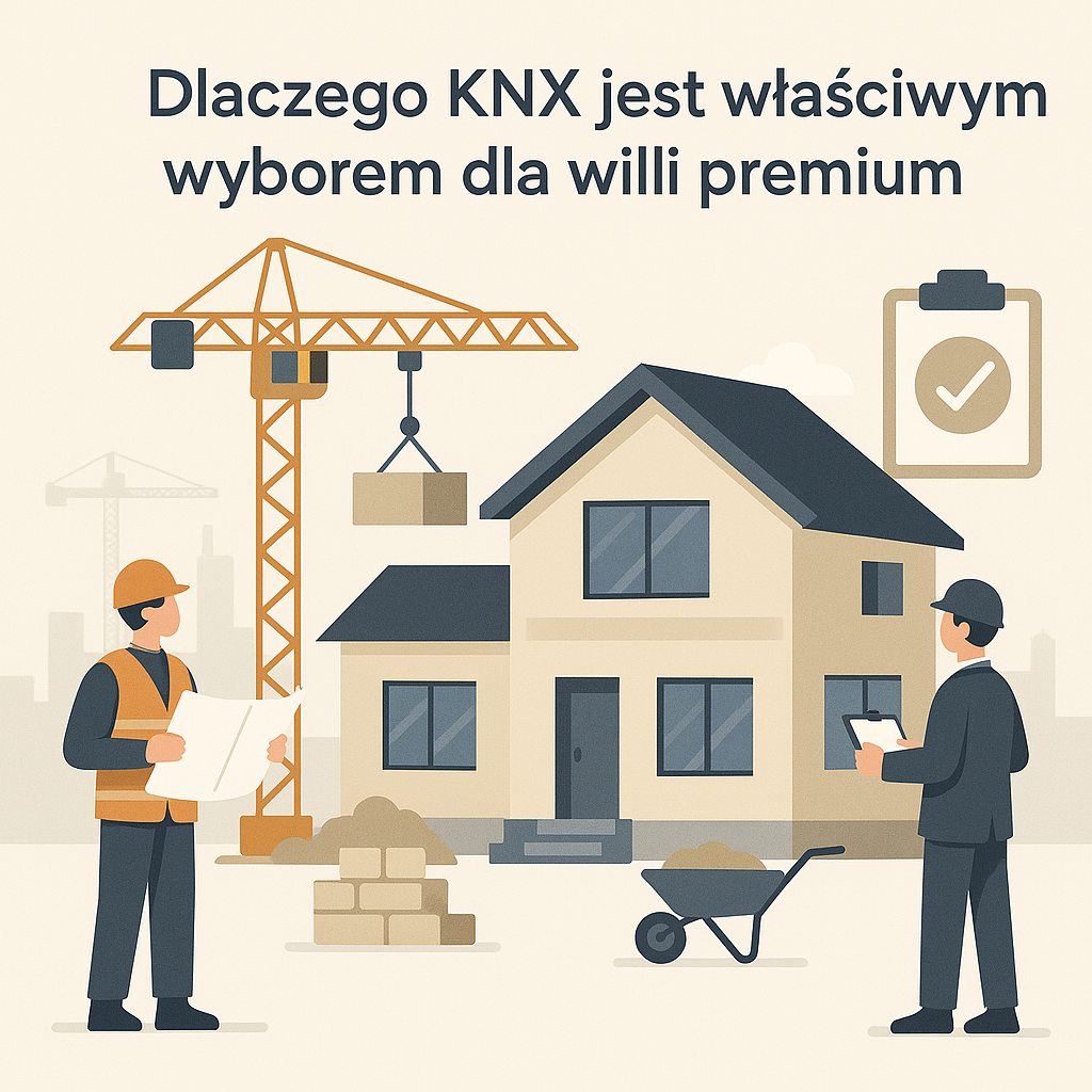 Dlaczego KNX jest właściwym wyborem dla willi premium